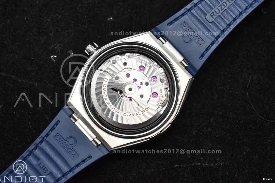 SS 1:1 Dial Blue Edition Super Blue VSF Gummy Clone A8900 Ceramic Best Blue Constellation Strap on 1229